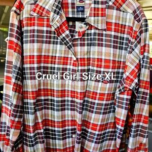 EUC CRUEL GIRL BUTTON UP SHIRT